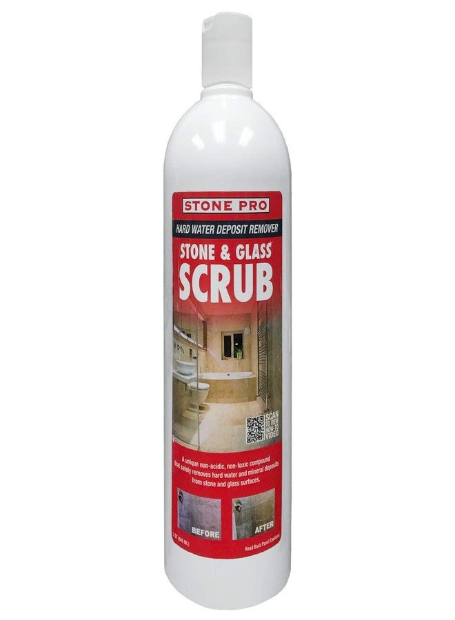 StonePro – Stone & Glass Scrub (1 Quart – 32 Fl Oz) (For Cleaning Granite Countertops, Travertine Showers, Glass Shower Doors & Glass Shower Enclosures)